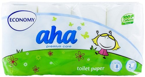 PAPIER TOALETOWY ECO 8 ROLEK 2 WARSTWY