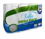Papier toaletowy bezzapachowy Vella 3 warstwy 24 Rolki 