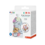 Akuku Wielorazowe Saszetki Tubki na Pokarm Mus 5 sztuk