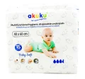 Podkłady jednorazowe Akuku Baby Soft 40x60 cm 15 sztuk.webp