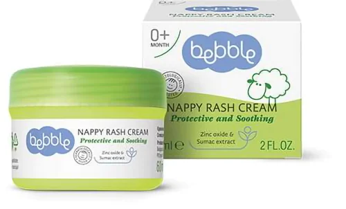 BEBBLE KREM NA ODPARZENIA SKÓRY POD PIELUSZKĘ DLA NIEMOWLĄT 0M+ 60ml.webp