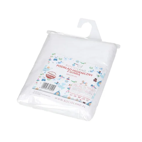 Podkład higieniczny podgumowany z gumką 60x120 bocioland.webp