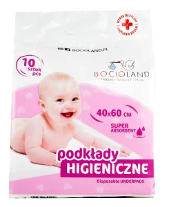 Podkłady Jednorazowe Bocioland 40x60cm 10 szt.