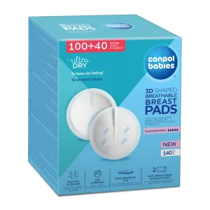 Wkładki laktacyjne Canpol Babies 140 szt. (100+40) – Megapack
