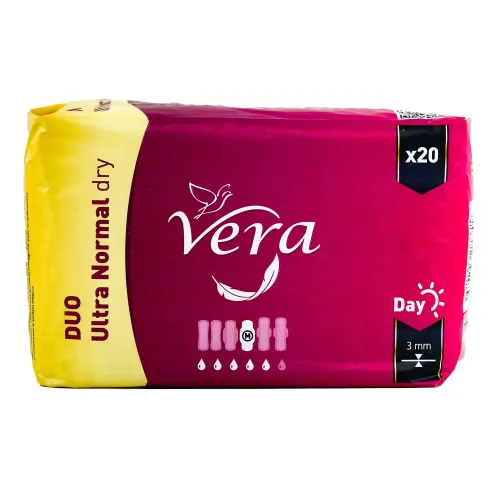 Opakowanie podpasek VERA Ultra Normal DRY 12 sztuk.webp