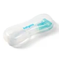 Aspirator do nosa BabyOno w etui praktyczne, higieniczne opakowanie umożliwiające łatwe przechowywanie i transport.