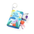 Książeczka sensoryczna BabyOno Go To The Ocean z wystającymi ogonkami.webp