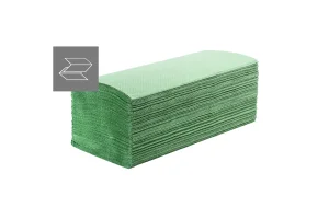 Ręcznik Papierowy ZZ Składany Zielony Dga Optima