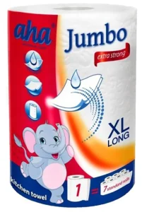 Ręcznik Papierowy AHA Jumbo 2W 150 Listków 100% Celuloza